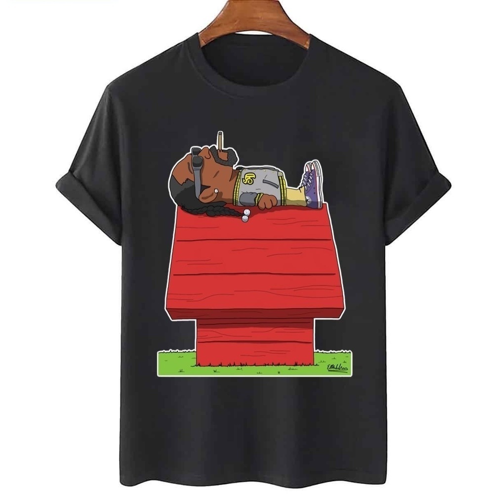 Snoop Dogg Snoopy Shirt Unisex Hip Hop Rap Tee Gift For Rap Fan